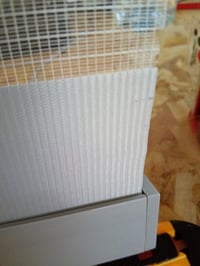 Sekey Dupla Roló Klemmfix Fúrás Nélkül 70x150 cm Szürke Duo Roló Ablakra — minimális szakadások a szöveten (állapot: lásd a 2. képet) 3
