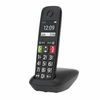Gigaset E290 bežični telefon prilagođen starijim osobama s velikim tipkama, crni — neispravan, za dijelove/popravak (stanje: vidi 2. sliku) 1