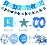 Iskolakezdő Dekor Szett - Tanévnyitó Díszítő Csomag 3