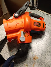 BLACK+DECKER BCBLV3625L1-QW 36V Akkus Lombfúvó Lombszívó Aprító - Vezeték — akkumulátor nélkül, nem tesztelt (állapot: lásd a 2. képet) 4