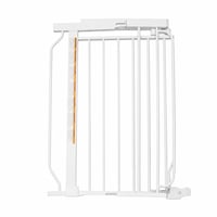 Bezpečnostná zábrana Regalo Easy Step, biela, pre otvory 73,7 – 99,1 cm, pre deti a domácich miláčikov — chýbajúce montážne prvky 1