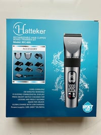 Hatteker 3 az 1-ben profi vízálló hajvágó és szakállvágó készülék férfiaknak 9