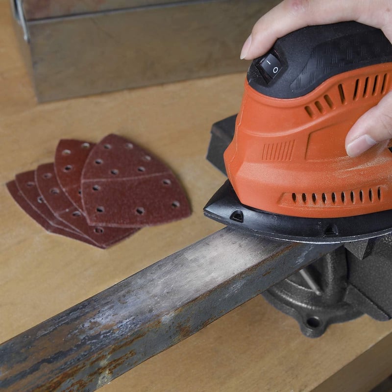 Black & Decker Egércsiszoló Papír 100db-os Szett, 40-180 Finomságú