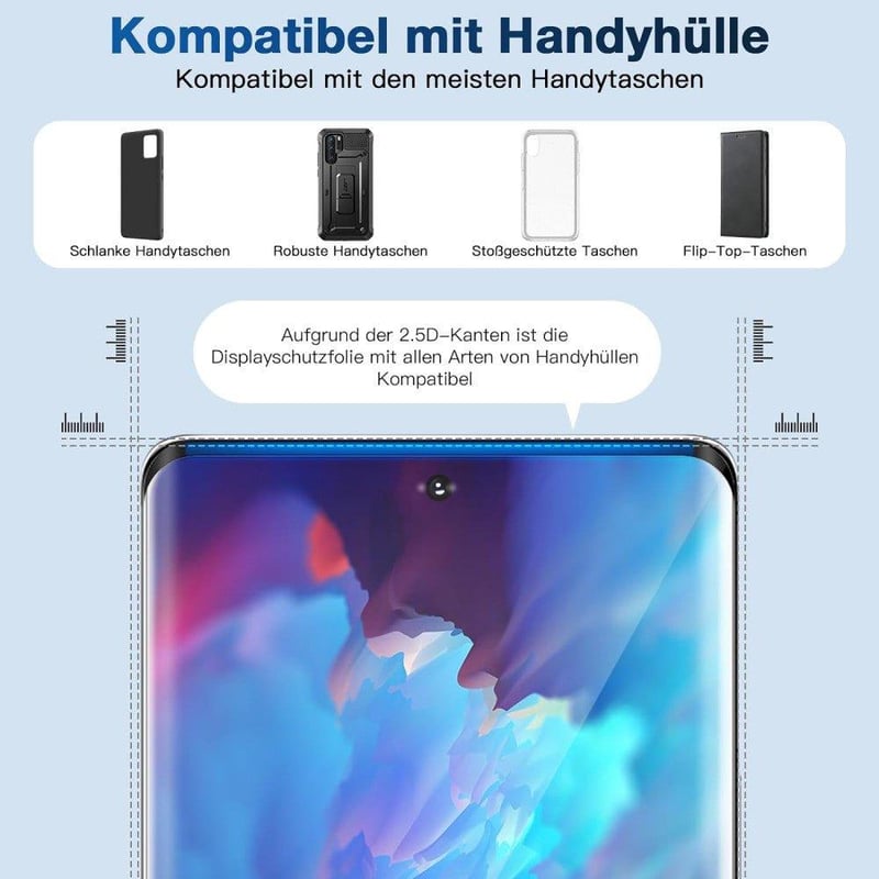 Honor 80 ütésálló kijelzővédő üveg, 2 db-os szett