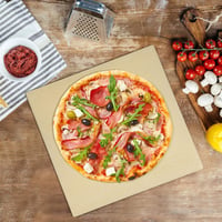 Mimiuo Pizzakő 33x33 cm Cordierite Sütőhöz és Grillhez Kenyérhez Süteményhöz 10