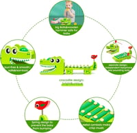Montessori fa xilofon és kalapácsjáték 2 az 1-ben, fejlesztő zenei játék gyerekeknek 3