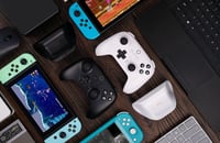 8bitdo Ultimate Bluetooth és 2.4G Kontroller Töltőállomással - 22 Órás Játékidő, Vezeték Nélküli Gamepad Nintendo Switch és Windows PC-hez ( 7
