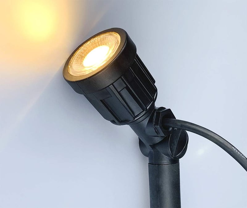 da LIGHT LED kerti lámpa 5W 400lm IP65 vízálló forgatható növénylámpa 3000K