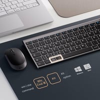iClever Bluetooth Billentyűzet - Összehajtható, Vezeték Nélküli, Hordozható Klaviatúra Okostelefonhoz, Tablethez, Laptophoz 2