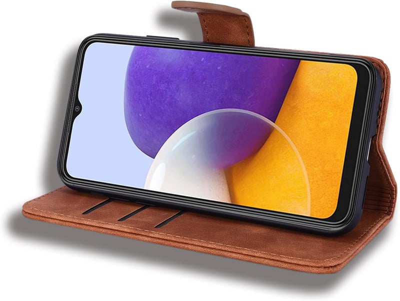 Samsung Galaxy A35 5G Mandala Mintás Piros Bőr Flip Tok Kártyatartóval