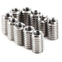 Hililand M4 x 0.7 mm - M6 x 1 mm Rozsdamentes Acél Menetes Szűkítő Anya Számítógépekhez, Lámpákhoz és Gépekhez - 10 db Csomag 9