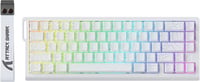 ATTACK SHARK X68 HE 8000Hz Brza Mehanička Tipkovnica za Igre, Preciznost 0.01mm, RGB Pozadinsko Osvjetljenje, Magnetski Prekidači, 60% Kompaktna, PC/M 1