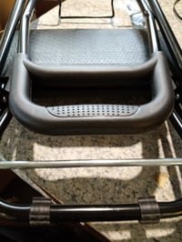 Cărucior de cumpărături pliabil VOUNOT, cu 3 roți pentru urcat scări, 32L, negru, geantă de cumpărături impermeabilă, 94x37x34 cm 3