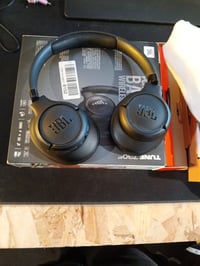 Căști audio wireless over-ear JBL Tune 730BT, Bluetooth, Negru - 76 ore autonomie baterie — fără cablu de încărcare (stare: vezi imaginea 2) 2