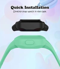 MoKo 3 db Szilikon Szíj Garmin Vivofit JR 3 Okosórához - Gyorsan Cserélhető Sport Pánt Gyerekeknek 7