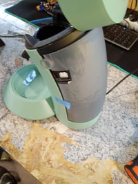 Aparat za kavu na jastučiće Philips Senseo Original Plus CSA210/80, zelene boje, priprema dvije šalice istovremeno, rabljeno stanje 3