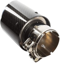 Akrapovic 54mm-es rozsdamentes acél és karbon kipufogóvég, 2,1"-3,5" átmérő 5