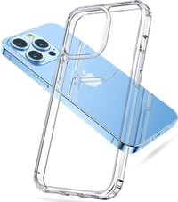 Apple iPhone 13 Pro Max Átlátszó Szilikon Tok - Vezeték Nélküli Töltés Kompatibilis 1