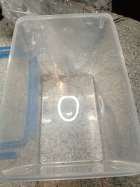 Recipient alimentar Emsa Clip & Close cu capac, 10,6 L, Transparent/Albastru, Etanș, Compatibil cu cuptorul cu microunde și mașina de spălat vase 4