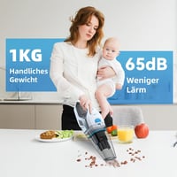 Anktel 14,8V-os Vezeték Nélküli Kézi Porszívó, Nedves-Száraz, HEPA Szűrős, 9700Pa 5