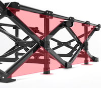 ATORPOK SHOP Összecsukható Kemping Ágy 200 kg Teherbírással - Hordozható Utazóágy Oldaltáskával, Fekete, Erős Acélváz, 190x70x35 cm 2