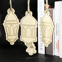 Ramadán fali dekoráció szett - 2 darabos Eid ünnepi dísz 5