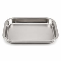 COCOBOSS Vágódeszka Morzsatálcával rozsdamentes acéltál — 44,5×30×6 cm-es vágódeszkához 1