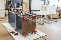 BESSEY REVO KRE30-2K-SET Szorítópofa Szett - 2 db Fémházas Asztalos Szorító, 300 mm Befogási Szélesség, 95 mm Kinyúlás, 4,3 kg 5