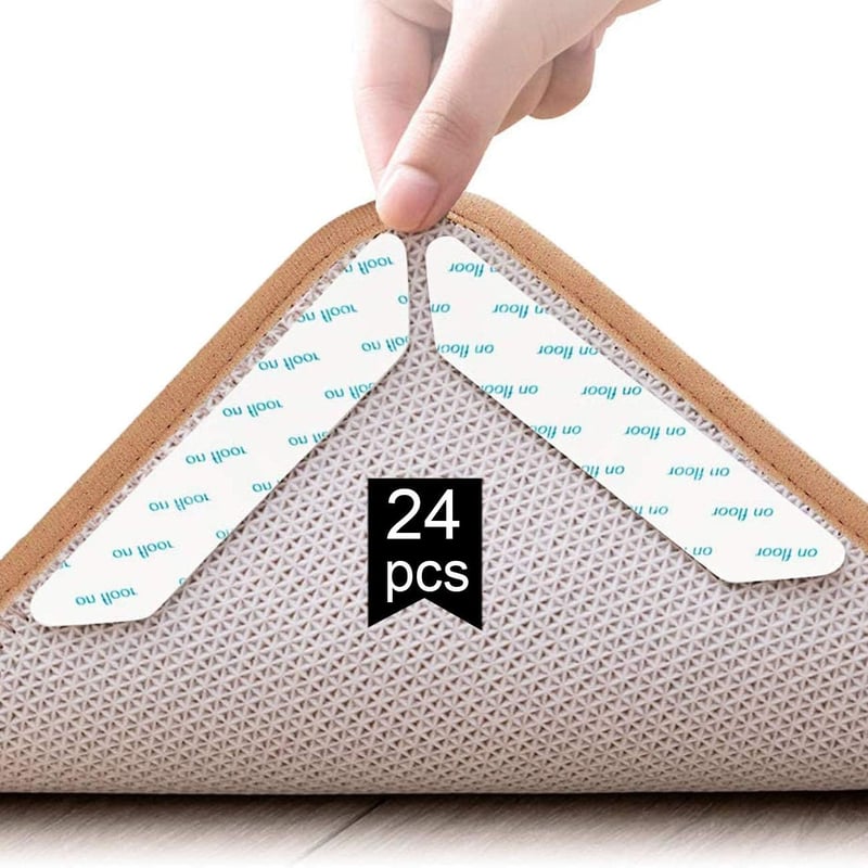 Adispotg 24 db kétoldalas csúszásgátló szőnyegalátét, mosható