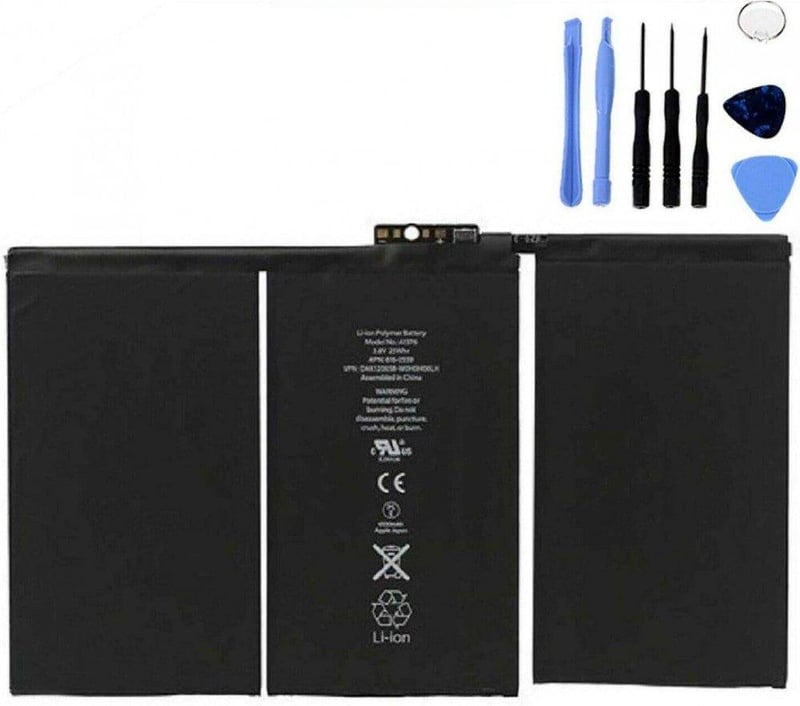 Apple iPad 2 6500mAh Nagy Kapacitású Akkumulátor Csere Készlettel