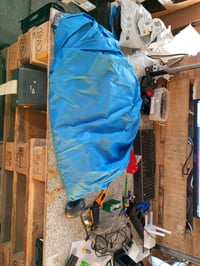 Cort pentru trambulină LengSuaa, impermeabil, cu protecție UV, copertină rotundă de umbrire, pentru petreceri în aer liber — Fără tijă de susținere (stare: vezi a 2-a imagine) 2