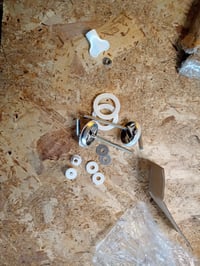 Douceur d'Intérieur Vagabonde WC daska s metalnim šarkama, MDF, zeleni tropski uzorak — donji dio oštećen, nedostaju pričvrsni elementi i matica (stanje: vidi 2. sliku) 4