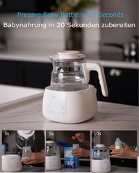 ÜneeQbaby Intelligens Bébiételmelegítő és Készítő Gép Cumisüveghez 3