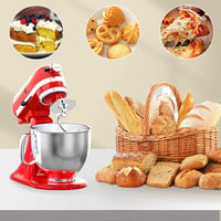 KitchenAid dagasztókar - rozsdamentes acél spirál tartozék 4.5/5QT robotgéphez, mosogatógépben mosható 7