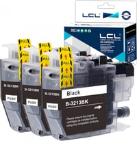 Brother LC-3213 tintapatron, 3 db fekete, DCP-J770/J772DW/J774DW/MFC-J890DW nyomtatókhoz 1