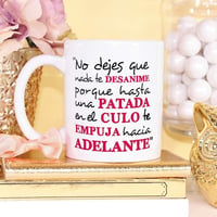 Motivációs MUGFFINS Bögre Spanyol Felirattal - 350 ml Kerámia 5