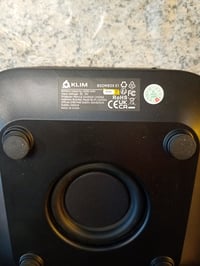 KLIM Boombox E1 CD lejátszó Bass Boost funkcióval, FM rádióval — hibás, alkatrésznek: nem reagál semmire (állapot: lásd a 2. képet) 3