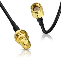 BINGFU WiFi Antenna Hosszabbító Kábel 10m - RP-SMA Csatlakozók, RG174 Koaxiális, Router, Biztonsági Kamera, PCIE Hálózati Kártya Kompatibili 3