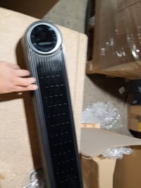 Inteligentný stĺpový ventilátor DREO Nomad One S s WiFi a hlasovým ovládaním, 90-stupňová oscilácia, 4 režimy, 4 rýchlosti, 8-hodinový časovač, čierny – neúplný 2