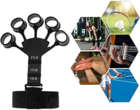 Vein Trainer Kézerősítő Készlet - 2 db Ujj és Markolaterősítő Edzőeszköz Alkar Izomerősítéshez 6