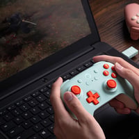 8bitdo Ultimate 2C Vezeték Nélküli Kontroller PC és Android Eszközökhöz, Hall-Effekt Joystickkel, 1000 Hz Válaszidővel, Programozható Gombok 6