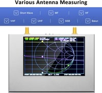 AURSINC NanoVNA V2 PLUS4 Vektoros hálózatelemző 4GHz-ig, 4" érintőképernyővel 6