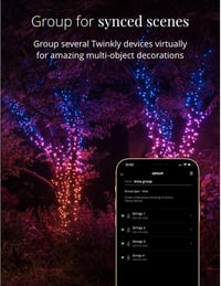 Twinkly 250 LED RGB okos fényfüzér, kültéri-beltéri, HomeKit/Alexa/Google kompatibilis, 20m 4