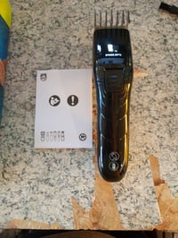 Mașină de tuns Philips QC5115/15 pentru întreaga familie, lame din oțel inoxidabil, 11 setări de lungime, funcționare cu fir, utilizat 2