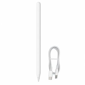 Stylus Apple Pencil Pro pentru iPad, sensibil la presiune și înclinare — defect, pentru piese: creionul nu se încarcă (stare: vezi a 2-a imagine)