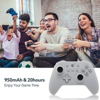 GuliKit KK3 Vezeték Nélküli Kontroller Nintendo Switch/OLED/Steam Deck/Android/iOS Eszközökhöz, Hall-Effekt Joystick, 23 Órás Üzemidő, 6-Ten 8