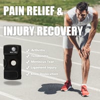 MAYKI Állítható Térdszorító Gél Párnával - Férfi/Női Sportolóknak, Meniszkusz és Arthrózis Kezelésére 7