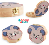 HOMYKIDS Fa Fogdoboz Fiúknak és Lányoknak - Tejfogak Tárolására, Egyedi Ajándék 7