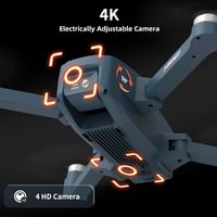 X-IMVNLEI X15 Drón Kétkamerás 4K HD FPV Rendszerrel, Kefementes Motorral, 40 km/h Sebesség, 5G WiFi, Optikai Pozícionálás, 250g Alatti, 2 Ak 2