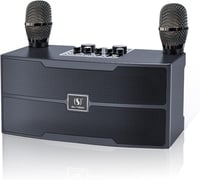 JBL Hordozható Bluetooth Karaoke Rendszer 2 Vezeték Nélküli Mikrofonnal - Beltéri és Kültéri Használatra 1